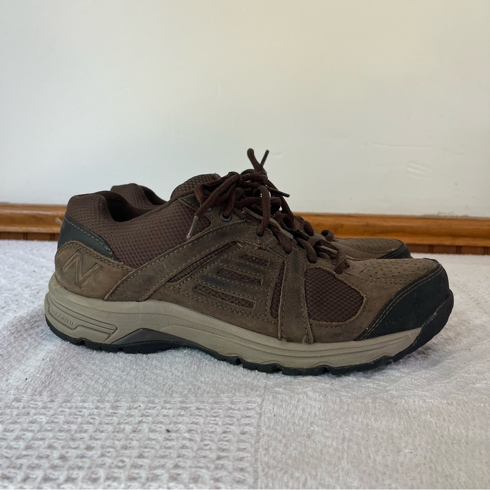 New Balance women’s size 9 tennis shoes 959 brown neutral chunky suede hiking - Picture 2 of 9